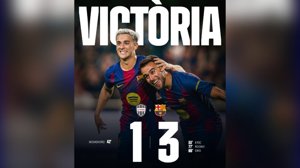 Fotbal: FC Barcelona, învingătoare în primul amical al verii