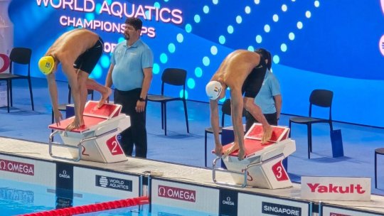 CM Singapore 2025: David Popovici s-a calificat cu primul timp în semifinale, la 200 m liber