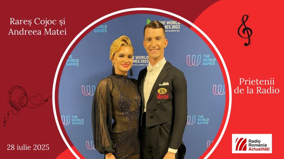Andreea Matei și Rareș Cojoc, între #prieteniidelaradio
