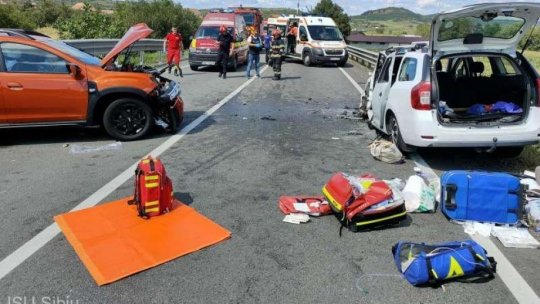 Accident grav pe DN 2, lângă Movilița