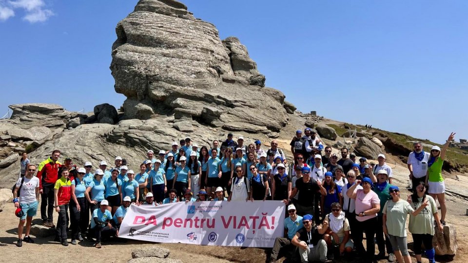 „Cadoul Vieții” – drumeție în Bucegi în semn de recunoștință pentru donatorii de organe