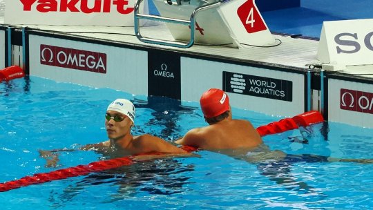 CM Singapore 2025: David Popovici despre cursa de la 200 m liber "A fost o semifinală ca la carte!"