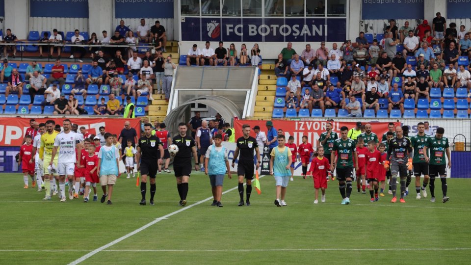 Superliga: FC Botoșani se impune cu 4-0 în meciul cu Unirea Slobozia