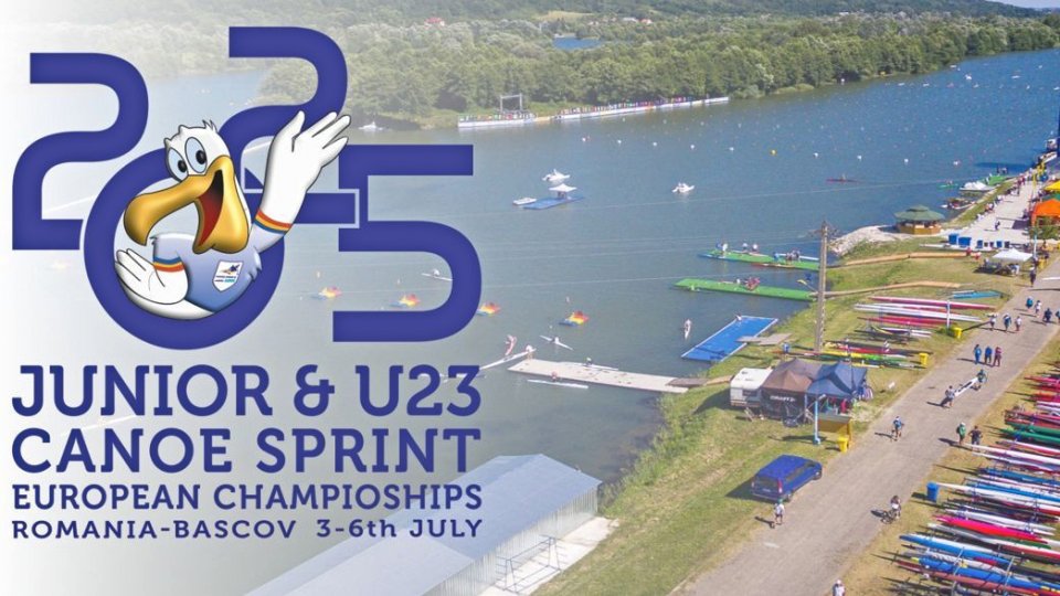 Au început Europenele de kaiac-canoe pentru tineret și juniori de la Bascov