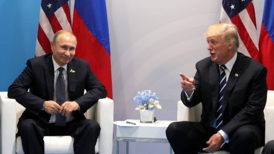 Discuţie telefonică Trump- Putin, anunţată de preşedintele rus