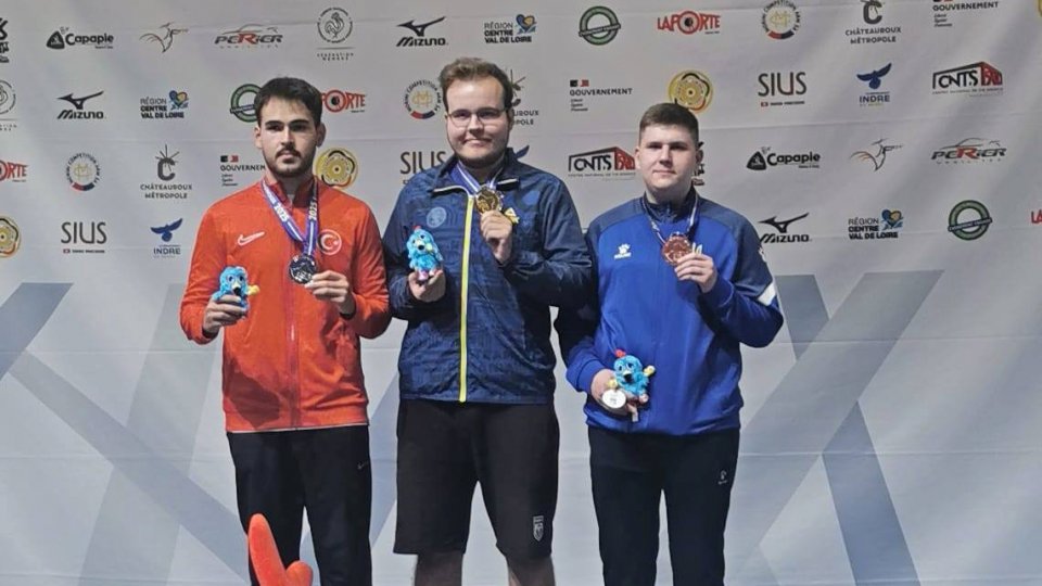 Luca Joldea și David Matei, medaliați la Europenele de tir sportiv pentru juniori