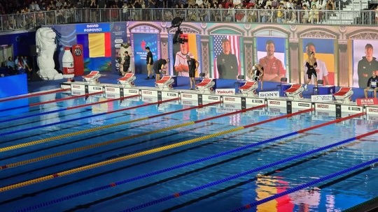 CM Singapore 2025 David Popovici în finala probei de 100 m liber. Campionul olimpic Zhanle Pan nu va lupta pentru medalii