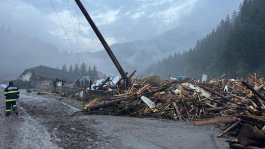 Autoritățile trimit ajutoare în Suceava și Neamț, în urma inundațiilor