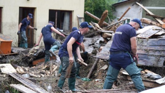Digurile au redus pagubele inundațiilor din Borca, Neamț