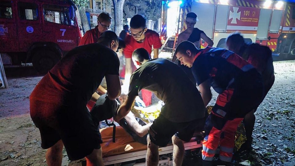 Atac rusesc cu drone și rachete asupra capitalei Ucrainei