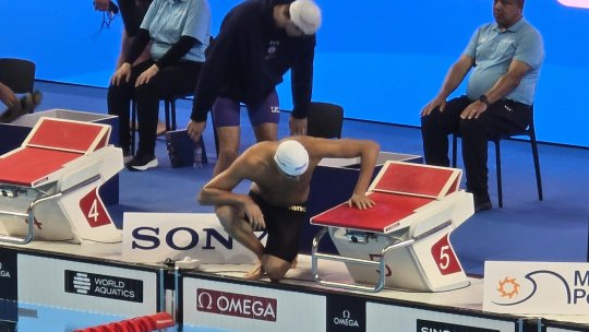 CM Singapore 2025: David Popovici înoată în finala cursei regină. Ora de start 14:32