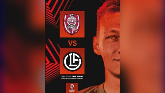 Europa League: CFR Cluj – Lugano, ora 20:30, în direct la RRA