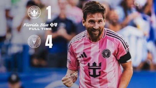 Lionel Messi, dublă în MLS pentru Inter Miami