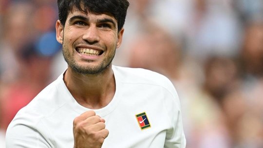 Tenis: Carlos Alcaraz s-a calificat în sferturi la Wimbledon