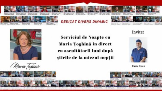 Prof. univ. dr. Radu Jecan vine la Serviciul de noapte