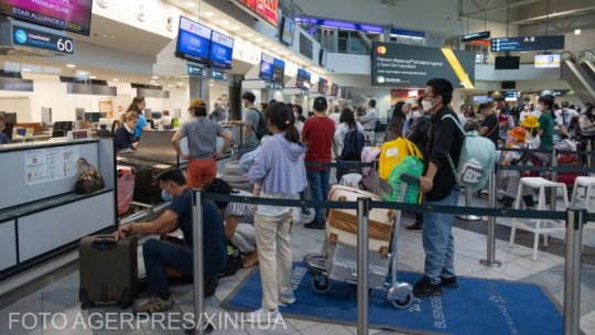 O furtună puternică a suspendat temporar activitatea aeroportului din Budapesta