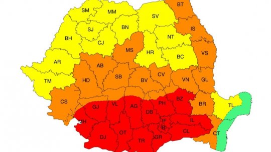 Drobeta-Turnu Severin: 11 puncte de prim ajutor pe timp de caniculă