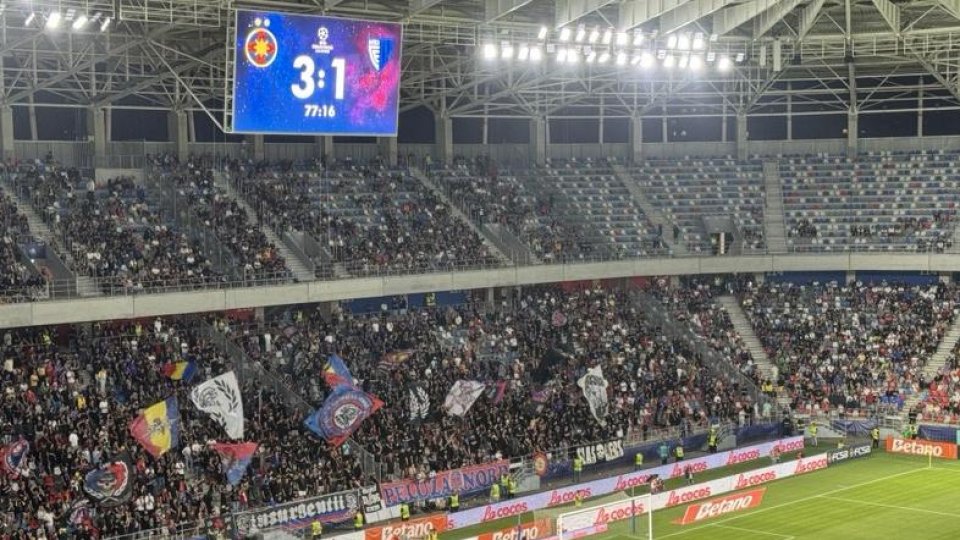 FCSB, succes neconvingător la startul Ligii Campionilor