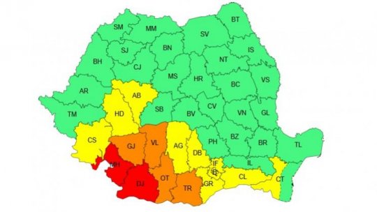 Cod roșu de caniculă