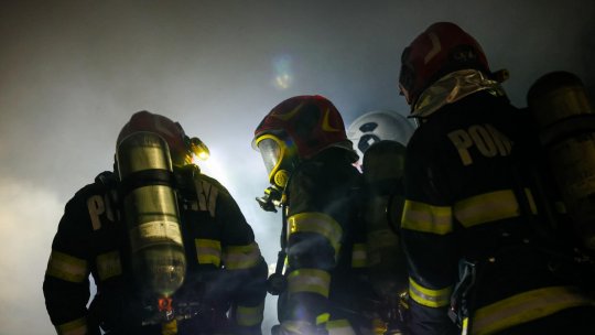 Un nou incendiu de vegetație uscată