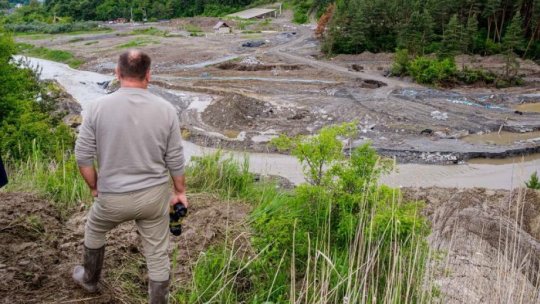 Localnicii evacuaţi din Praid vor putea reveni în locuinţele lor de miercuri