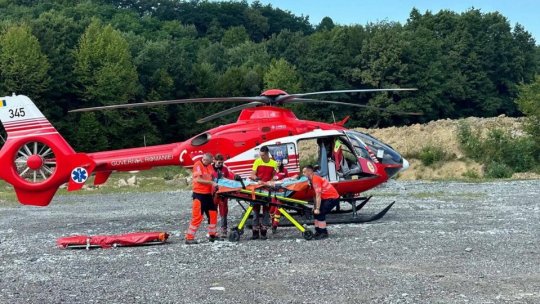 Victimele exploziei de la Bacău, transferate la spitale din Europa