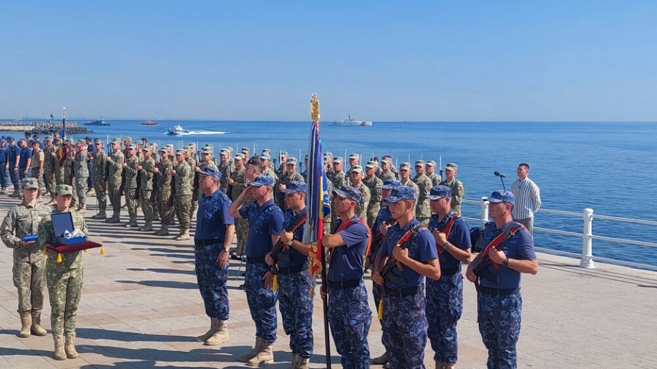 Constanţa: Ceremonii de Ziua Marinei Române