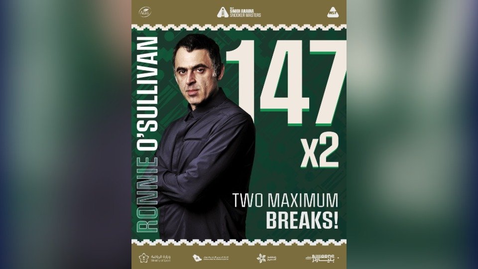 Snooker: Fabulos! Ronnie O’Sullivan, două break-uri maxime în același meci!