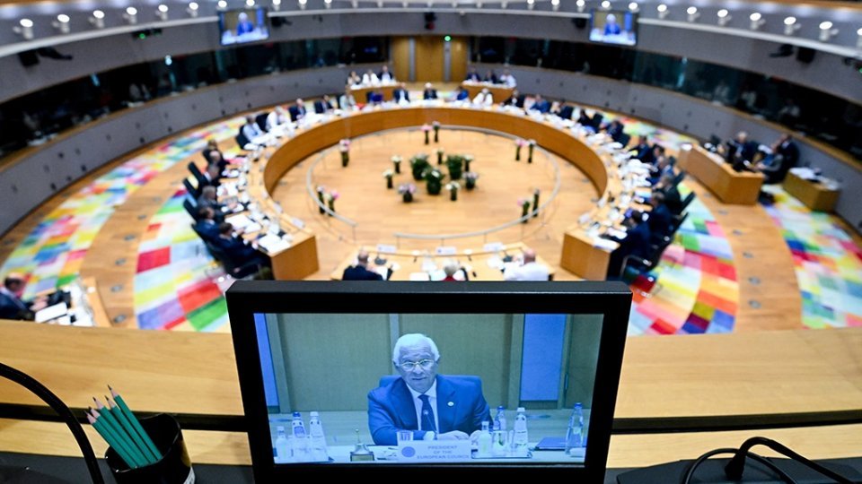 Nicușor Dan, la videoconferința Consiliului European despre Ucraina