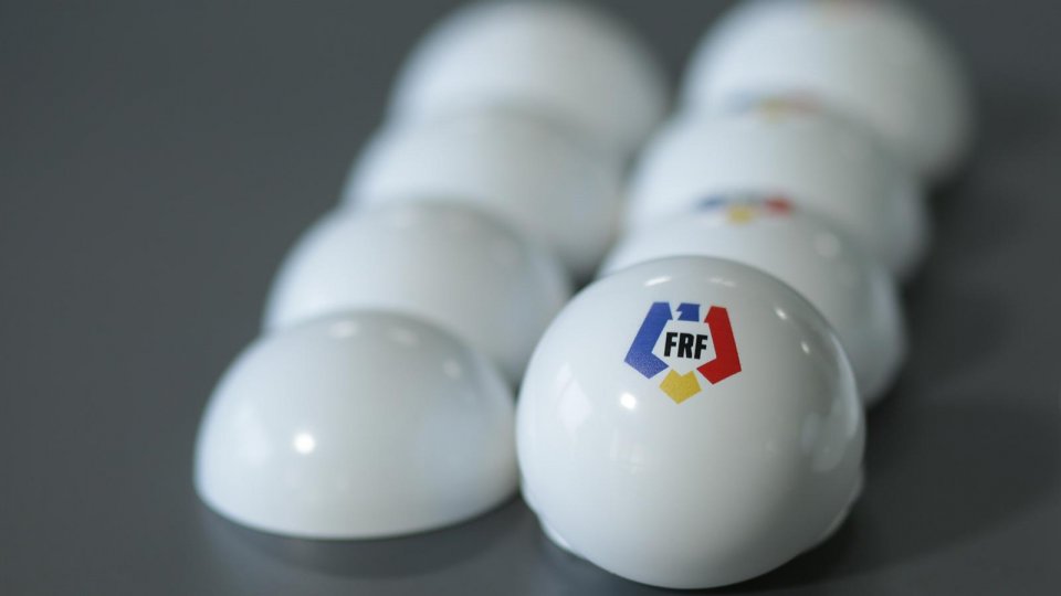 Fotbal: S-au tras la sorți meciurile din play-off-ul Cupei României