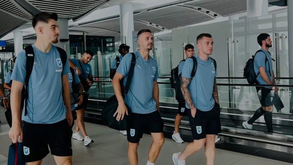 Conference League: Univ. Craiova a ajuns la Istanbul