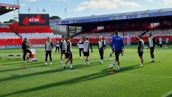 Europa League: FCSB s-a antrenat în Scoția fără Radunovic, Ngezana și Baba Alhassan