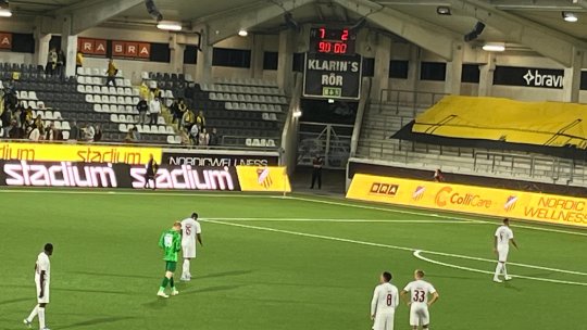Conference League: Hacken-CFR Cluj 7-2. Petrescu a demisionat!