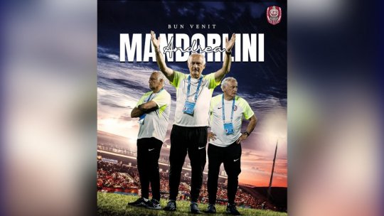 Fotbal: Andrea Mandorlini, prezentat oficial la CFR Cluj