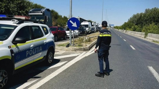 Trafic îngreunat pe DN 18, în zona Pasului Prislop #accident