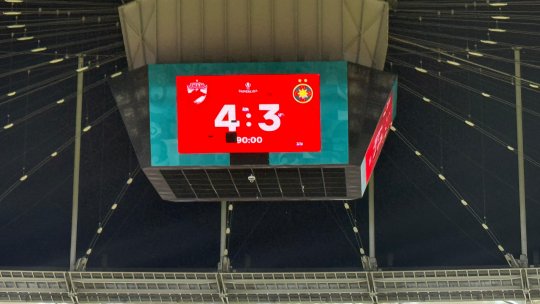 Superliga: Dinamo - FCSB 4-3, după un meci nebun în Clasicul României
