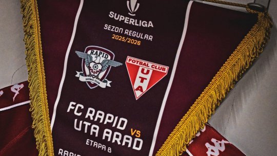 Rapid s-a apropiat la un punct de liderul Craiova, în Superliga de fotbal