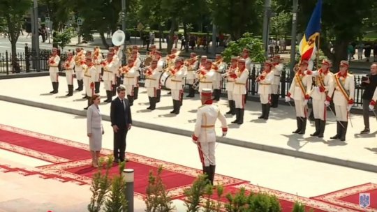 LIVE VIDEO: Primirea președintelui României, Nicușor Dan, de către președinta Republicii Moldova, Maia Sandu