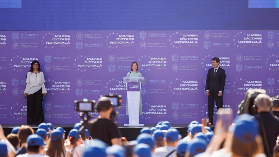 Maia Sandu: Limba română ne unește și este cea mai puternică punte între cele două maluri ale Prutului