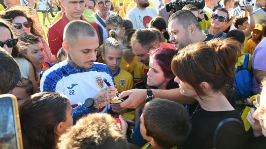 Reunirea Nationalei de Fotbal a Romaniei in efectiv redus