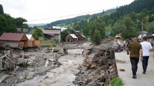 Inundațiile din Suceava: Evaluarea pagubelor e în desfășurare