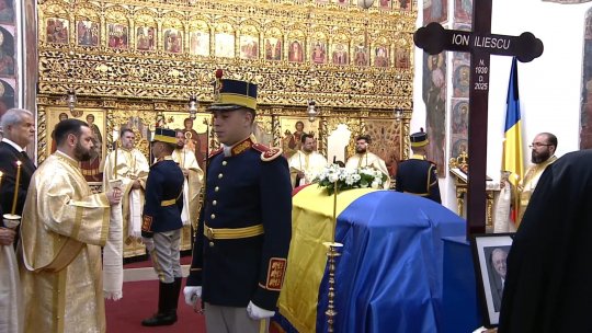 Continuă funeraliile de stat pentru fostul preşedinte Ion Iliescu