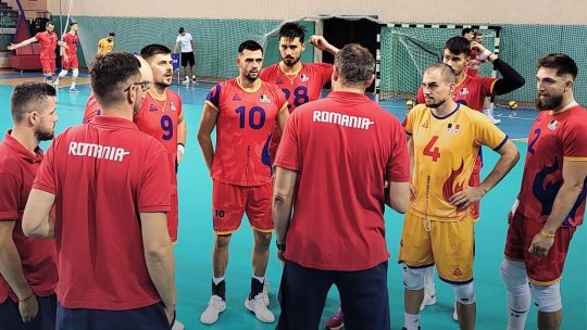 Naționala masculină de volei meciuri test cu Chile la Patra Neamț