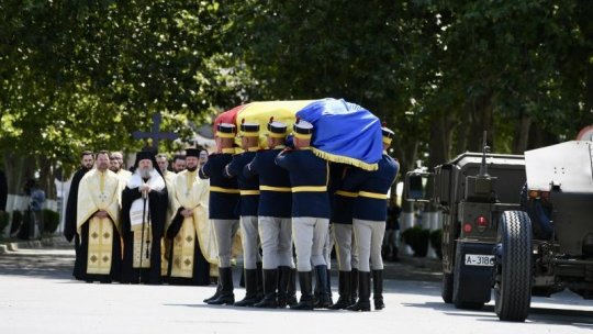 S-au încheiat funeraliile de stat organizate în memoria fostului președinte al României Ion Iliescu