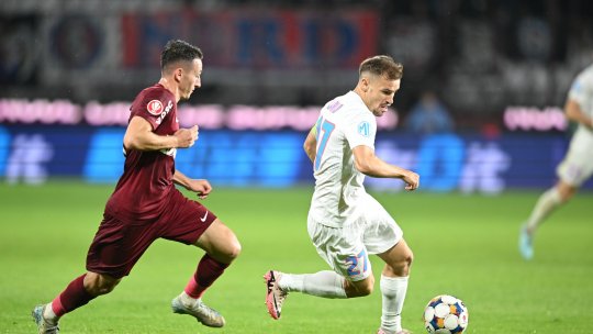 Superliga: Remiză în derbiul din Gruia, CFR – FCSB 2-2