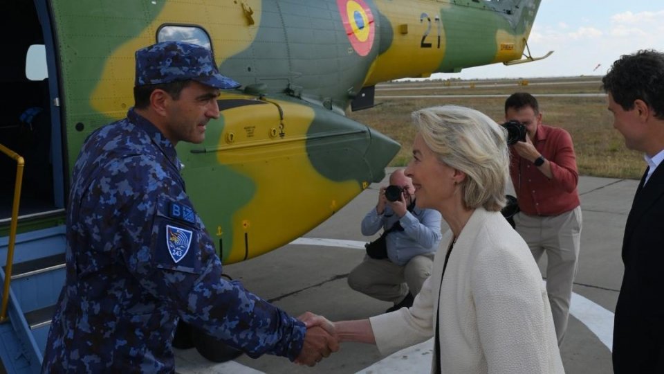 Preşedinta Comisiei Europene, Ursula von der Leyen, în România