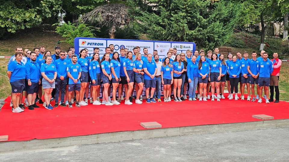 FOTO Canotaj: Lotul României pentru Mondialele din Shanghai