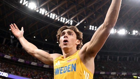 Atletism: record mondial doborât din nou de Duplantis