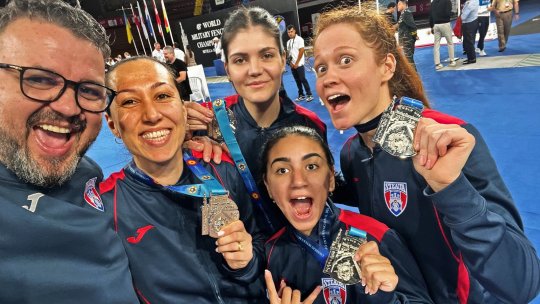 Scrimă: România, vicecampioană mondială la Jocurile Militare