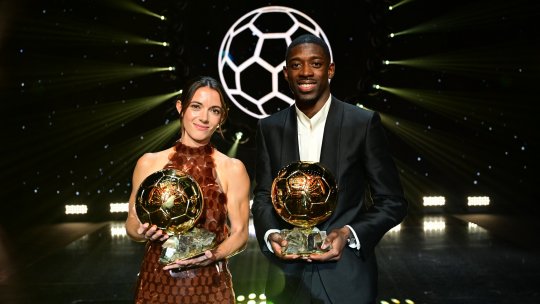 Fotbal: Ousmane Dembele primește Balonul de Aur